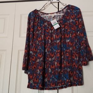 Michael kors multi colored top